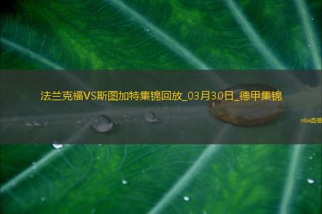 德甲-艾达希尔染红格策破门制胜法兰克福1-0斯图加特